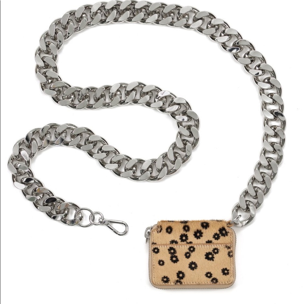 KARA NYC Biker wallet with XL chain